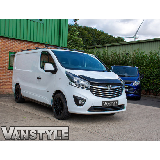 Дефлектор капоту (EuroCap) для Opel Vivaro 2015-2019 рр