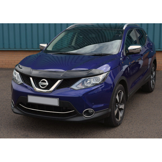 Дефлектор капота EuroCap (2014-2017) для Nissan Qashqai рр