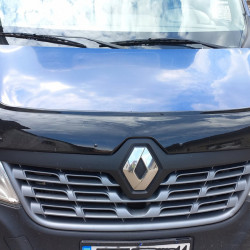 Дефлектор капота 2015-2019 (EuroCap) для Renault Master рр