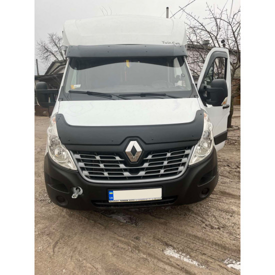 Дефлектор капота 2015-2019 (EuroCap) для Renault Master рр