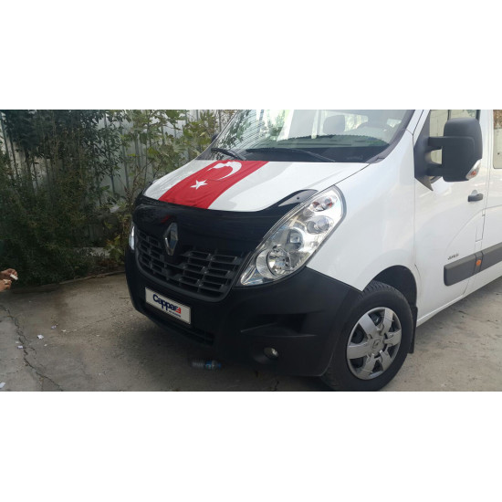 Дефлектор капота 2015-2019 (EuroCap) для Renault Master рр