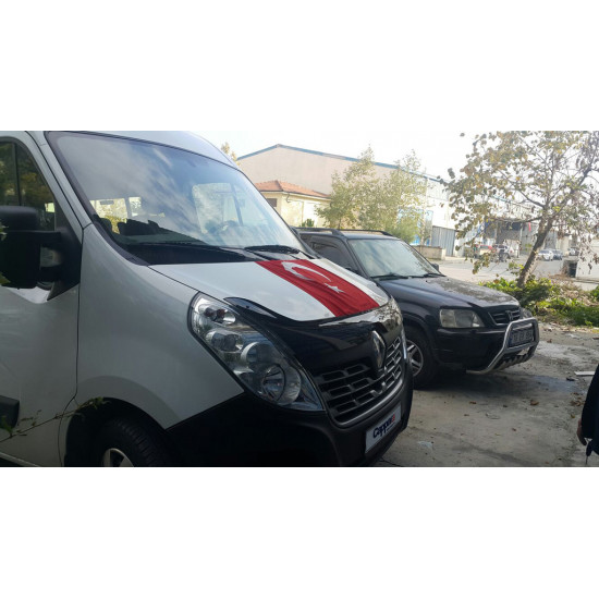 Дефлектор капота 2015-2019 (EuroCap) для Renault Master рр