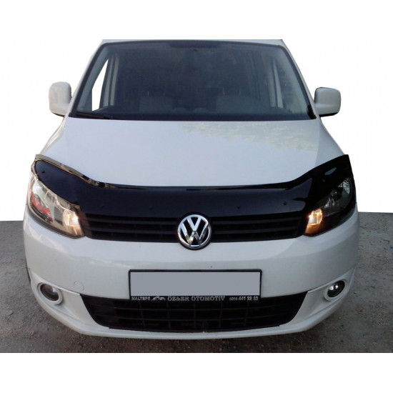 Дефлектор капоту (EuroCap) для Volkswagen Caddy 2010-2015рр