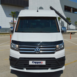 Дефлектор капоту (EuroCap) для Volkswagen Crafter 2017-2024 рр