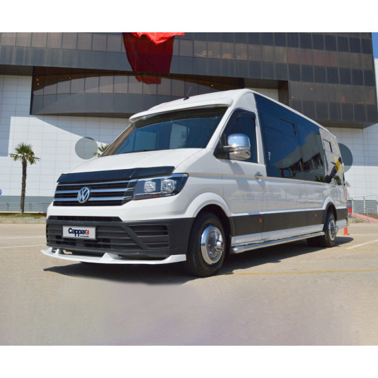 Дефлектор капоту (EuroCap) для Volkswagen Crafter 2017-2024 рр