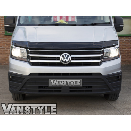 Дефлектор капоту (EuroCap) для Volkswagen Crafter 2017-2024 рр