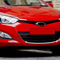 Обведення на решітку (нерж.) для Hyundai I-20 2012-2014 рр