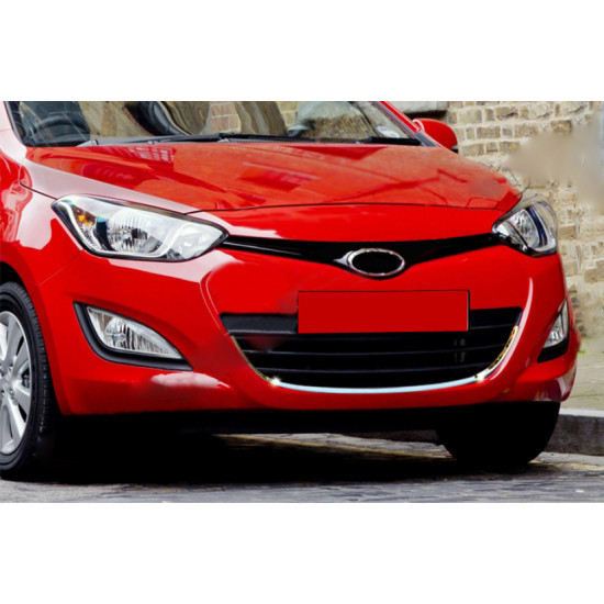 Обведення на решітку (нерж.) для Hyundai I-20 2012-2014 рр