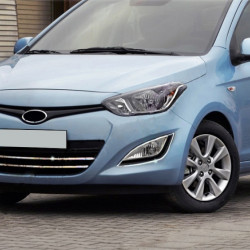 Хром накладки на противотуманки (2 шт., нерж.) для Hyundai I-20 2012-2014 рр