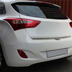 Кромка багажника (HB, нерж) для Hyundai I-30 2012-2017 рр