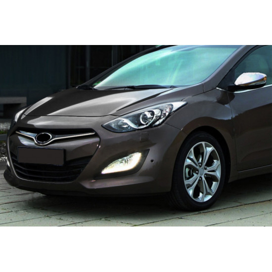 Накладка на решітку STYLE (нерж) для Hyundai I-30 2012-2017 рр