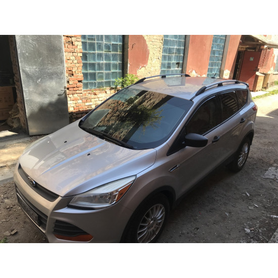 Турецькі рейлінги Хром (2 шт) для Ford Kuga/Escape 2013-2019 рр