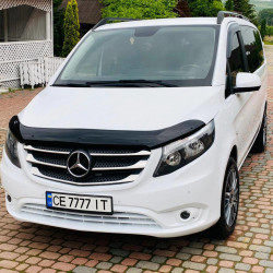 Дефлектор капоту (EuroCap) для Mercedes Vito / V-class W447 2014-2024 рр