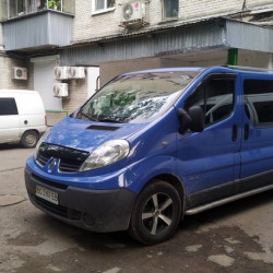 Дефлектор капота коротка (EuroCap) для Opel Vivaro 2001-2015 рр