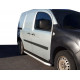 Бокові пороги Fullmond (2 шт., алюм.) Довга база для Renault Kangoo 2008-2020 рр