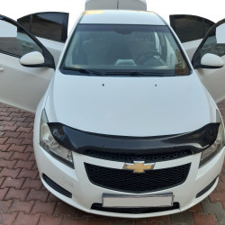 Дефлектор капоту (Eurocap) для Chevrolet Cruze 2009-2015 рр