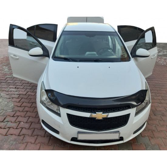 Дефлектор капоту (Eurocap) для Chevrolet Cruze 2009-2015 рр