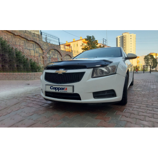 Дефлектор капоту (Eurocap) для Chevrolet Cruze 2009-2015 рр