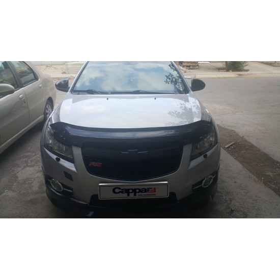 Дефлектор капоту (Eurocap) для Chevrolet Cruze 2009-2015 рр