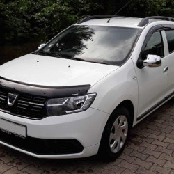 Дефлектор капоту (EuroCap) для Dacia Logan MCV 2013-2020 рр