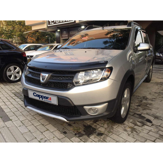 Дефлектор капоту (EuroCap) для Dacia Logan MCV 2013-2020 рр