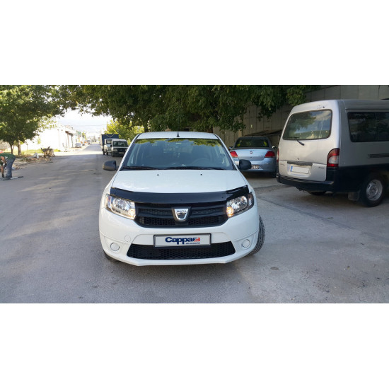 Дефлектор капоту (EuroCap) для Dacia Logan MCV 2013-2020 рр