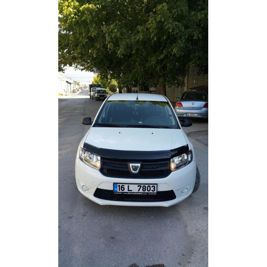 Дефлектор капоту (EuroCap) для Dacia Logan MCV 2013-2020 рр