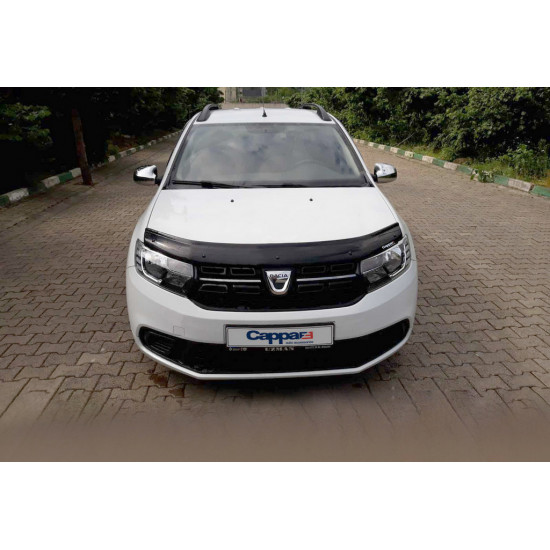 Дефлектор капоту (EuroCap) для Dacia Logan MCV 2013-2020 рр