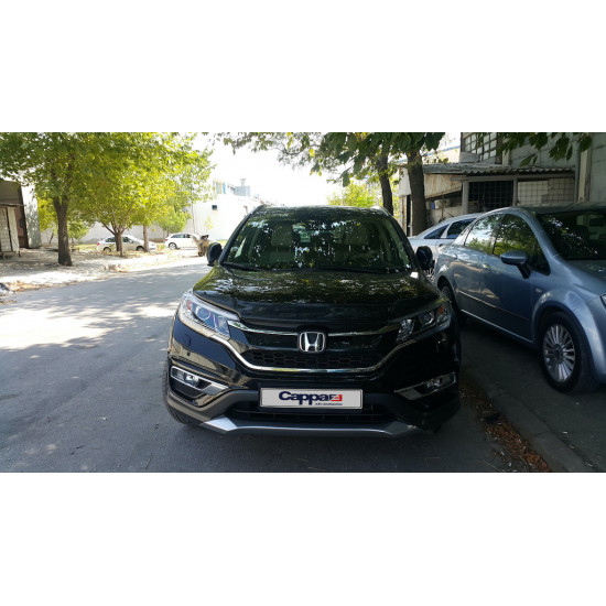 Дефлектор капоту (EuroCap) для Honda CRV 2012-2016 рр