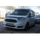 Козирьок на лобове скло (чорний глянець, 5мм) для Ford Courier 2014-2023 рр