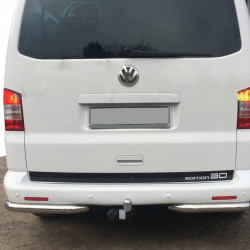 Задні куточки AK003 (2 шт., нерж) для Volkswagen T5 Caravelle 2004-2010 рр