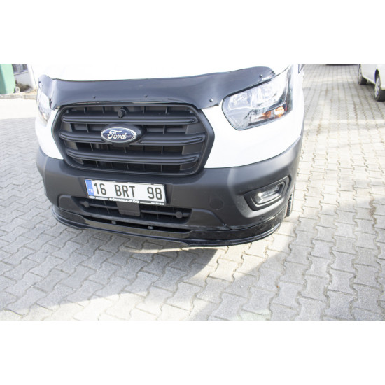 Передня лип накладка (2019-2024, ABS) для Ford Transit рр