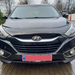 Дефлектор капоту (EuroCap) для Hyundai IX-35 2010-2015рр