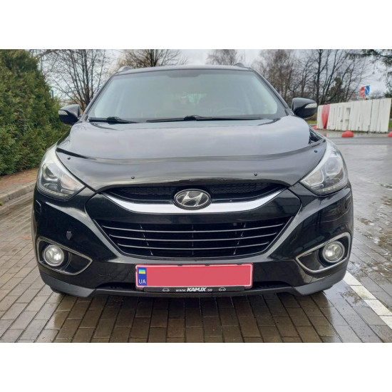 Дефлектор капоту (EuroCap) для Hyundai IX-35 2010-2015рр