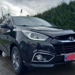 Дефлектор капоту (EuroCap) для Hyundai IX-35 2010-2015рр