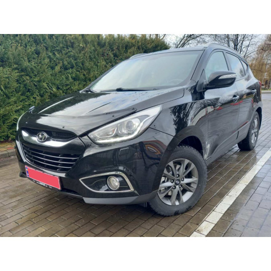 Дефлектор капоту (EuroCap) для Hyundai IX-35 2010-2015рр