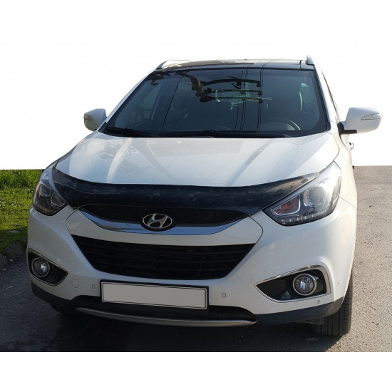 Дефлектор капоту (EuroCap) для Hyundai IX-35 2010-2015рр