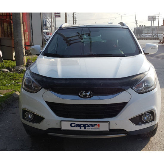 Дефлектор капоту (EuroCap) для Hyundai IX-35 2010-2015рр