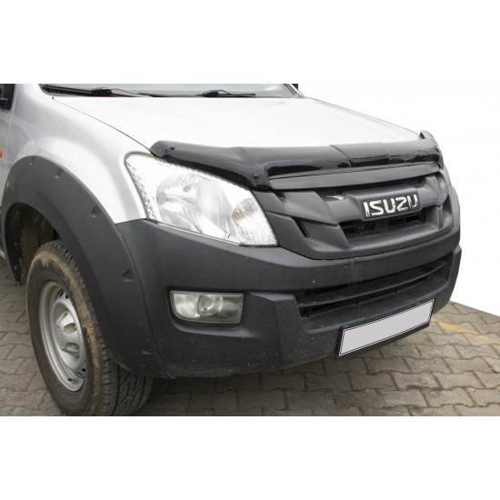 Дефлектор капоту (EuroCap) для Isuzu D-Max 2011-2019 рр