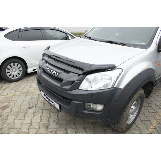 Дефлектор капоту (EuroCap) для Isuzu D-Max 2011-2019 рр