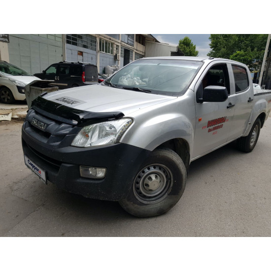 Дефлектор капоту (EuroCap) для Isuzu D-Max 2011-2019 рр