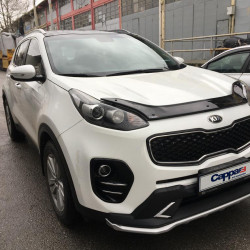 Дефлектор капоту (EuroCap) для Kia Sportage 2015-2021 рр