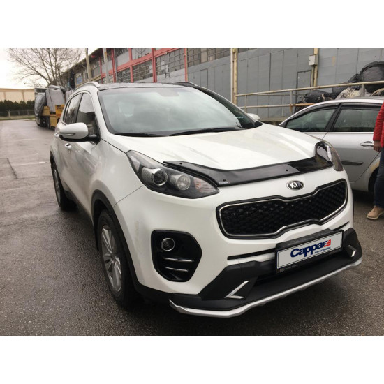 Дефлектор капоту (EuroCap) для Kia Sportage 2015-2021 рр