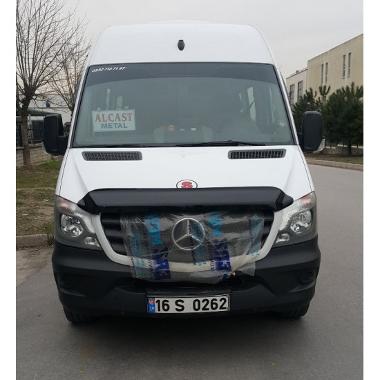 Дефлектор капота 2013-2024 (V2, EuroCap) для Mercedes Sprinter W906 рр