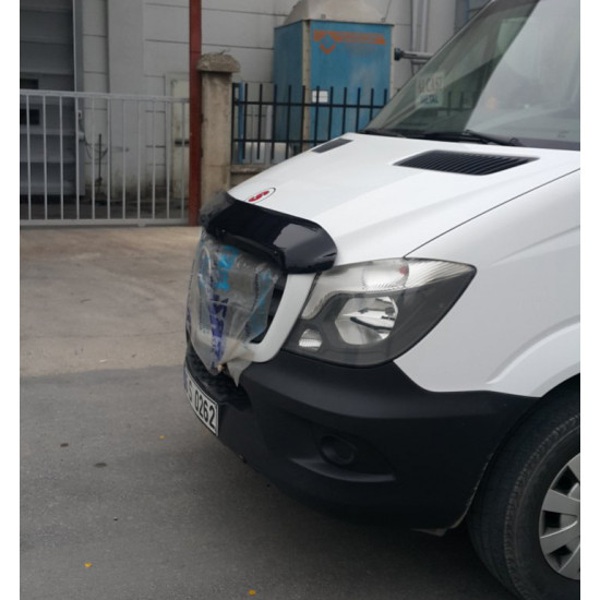 Дефлектор капота 2013-2024 (V2, EuroCap) для Mercedes Sprinter W906 рр