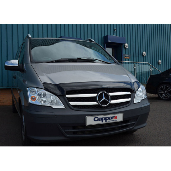 Дефлектор капоту (EuroCap) для Mercedes Vito W639 2004-2015рр