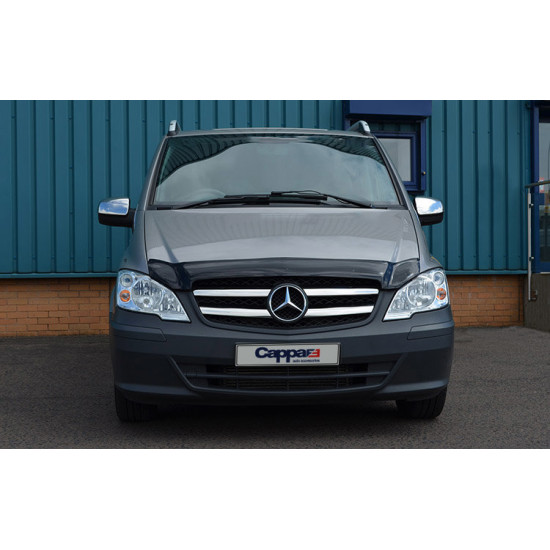 Дефлектор капоту (EuroCap) для Mercedes Vito W639 2004-2015рр