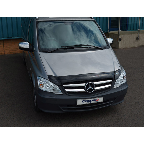 Дефлектор капоту (EuroCap) для Mercedes Vito W639 2004-2015рр