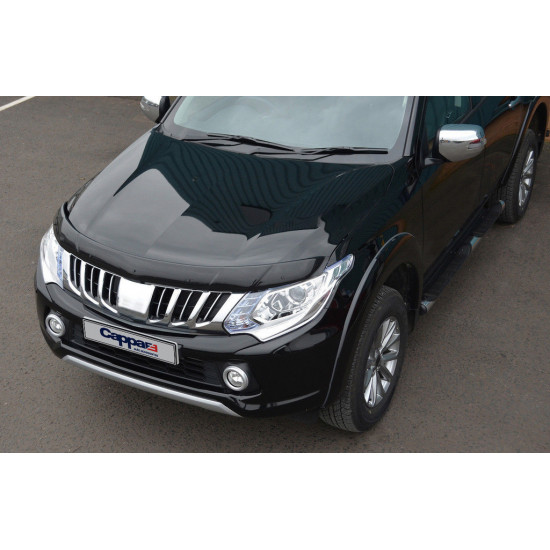 Дефлектор капоту (2015-2019, EuroCap) для Mitsubishi L200 рр