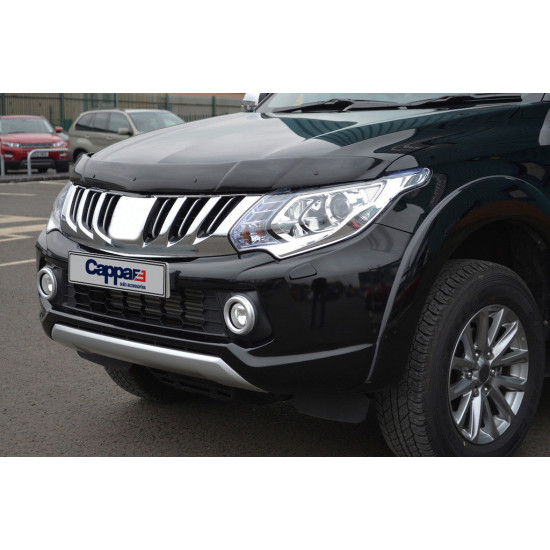 Дефлектор капоту (2015-2019, EuroCap) для Mitsubishi L200 рр